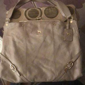 Emma Fox large leather bag